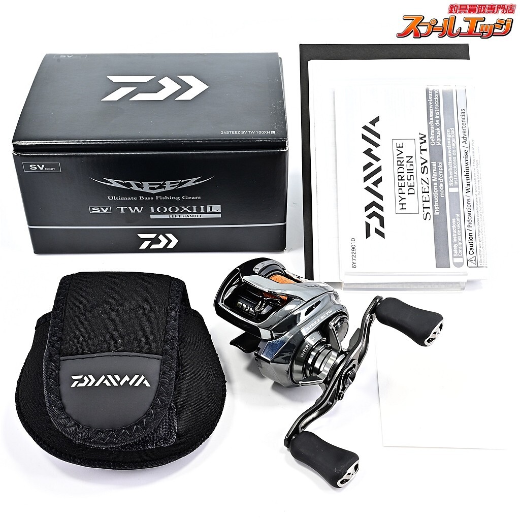 Mint】Daiwa 24 STEEZ SV TW 100XHL Baitcasting Reel from