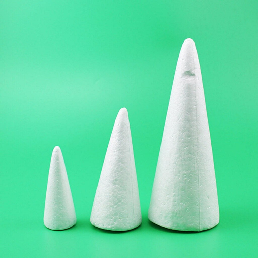 Children Solid DIY Handmade Craft Foam Cone DIY Cone Education Toy