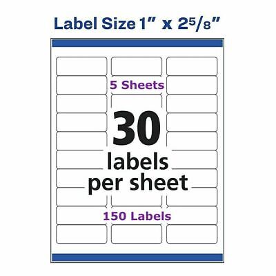 Avery Easy Peel Laser Address Labels 1'' x 2 5/8'' (5160) PICK YOUR OWN # OF LABEL