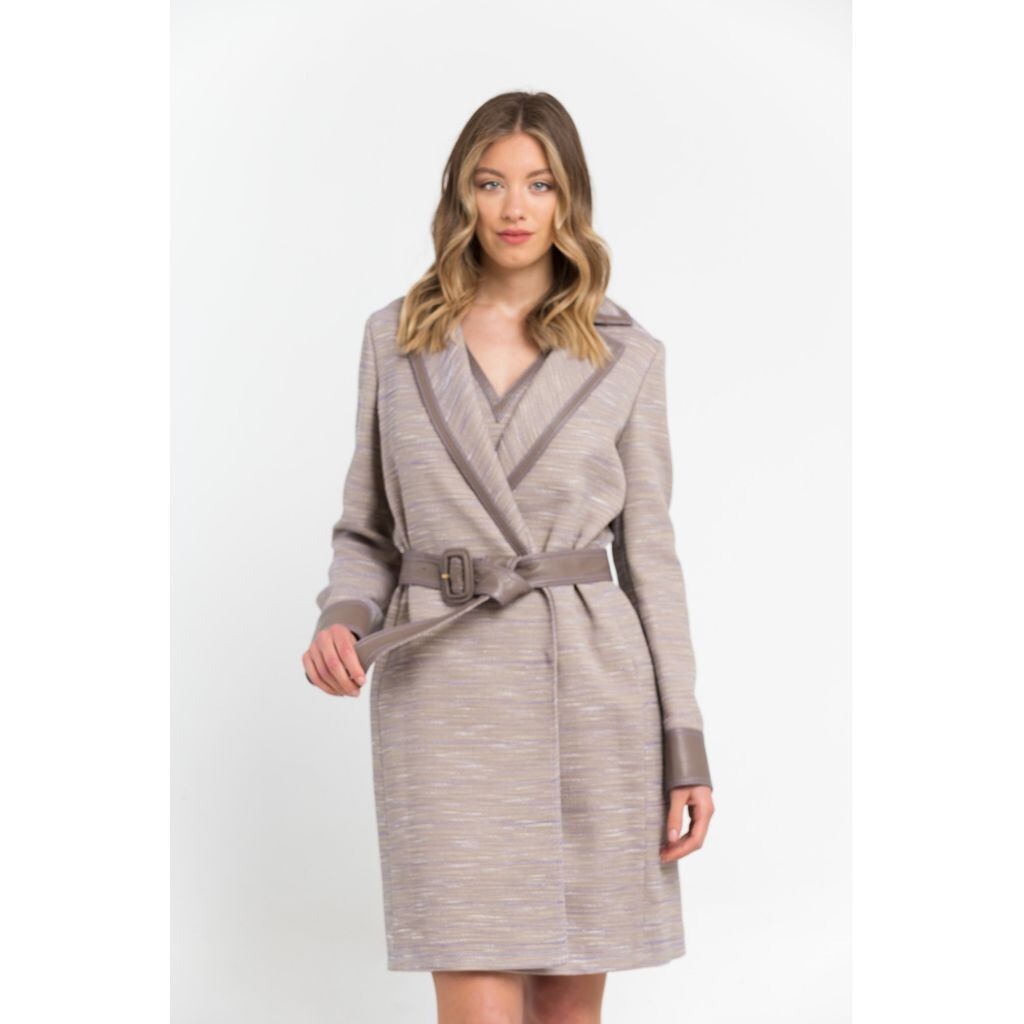 Pre-owned Trussardi Coats Brown Women 36s000591t000945_b110camel Italy
