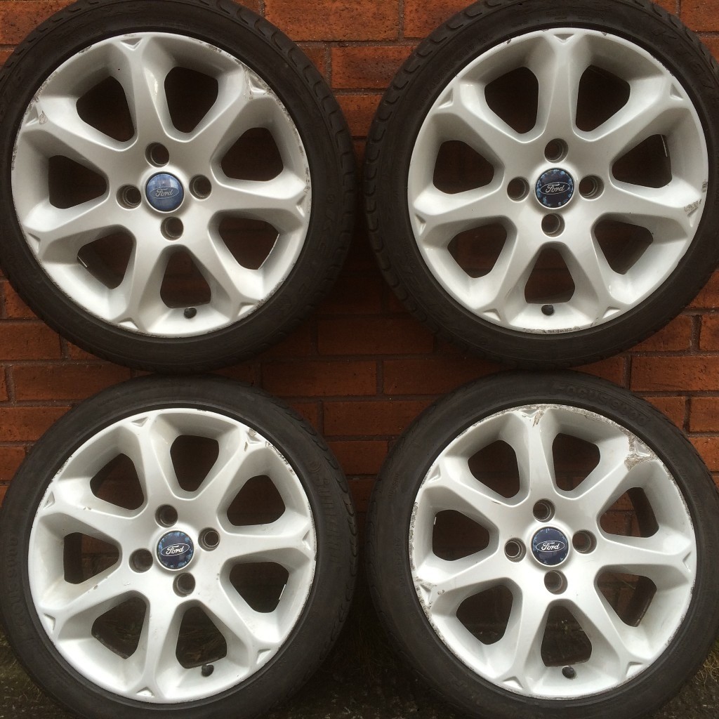 Ford Fiesta 16 inch alloy wheels & tyres suit Mk1 Focus , Ka & Escort