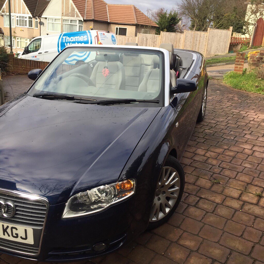 Audi A4 20 tdi manual convertible