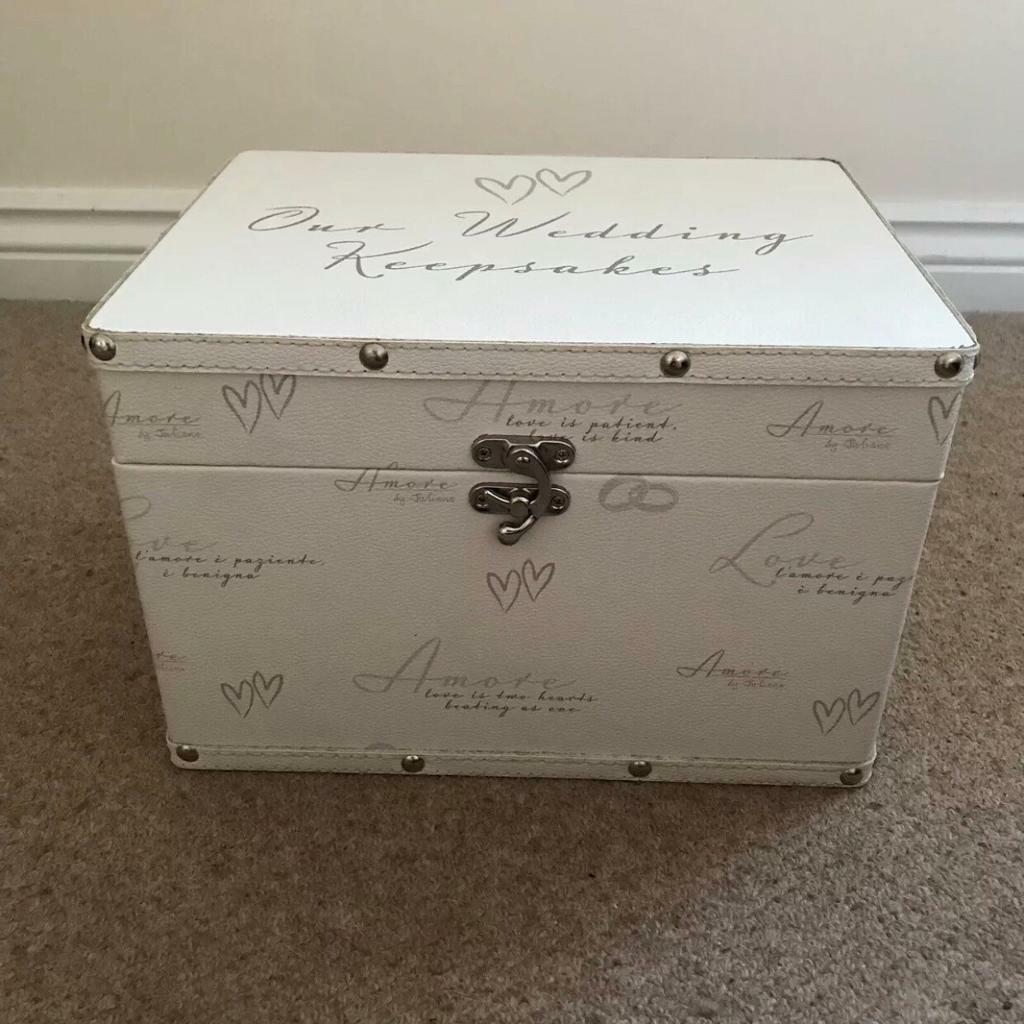 Storage Box Wedding Keepsake Luggage Gift Memories Trunk. in Kesgrave