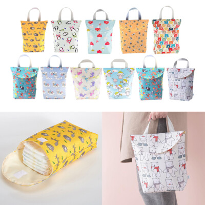 Windeltasche Wetbag Nasstaschen Wiederverwendbare Organiser Beutel für Baby