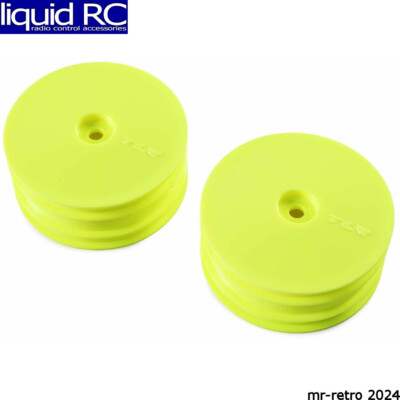 Team Losi Racing 43021 Front Wheel Yellow (2) : 22X-4