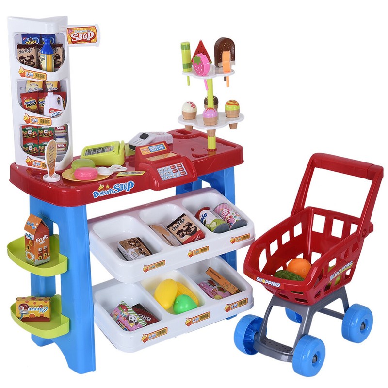 kids grocery store playset