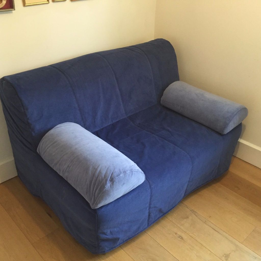 Ikea Lycksele Double Sofa Bed Futon Sofabed with Havet Mattress