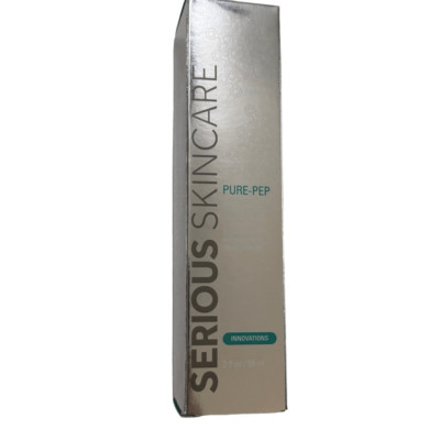 SERIOUS SKINCARE PURE PEP 30% PURE PEPTIDE & NEUROPEPTIDE CREAM 2 fl oz / 59 ml