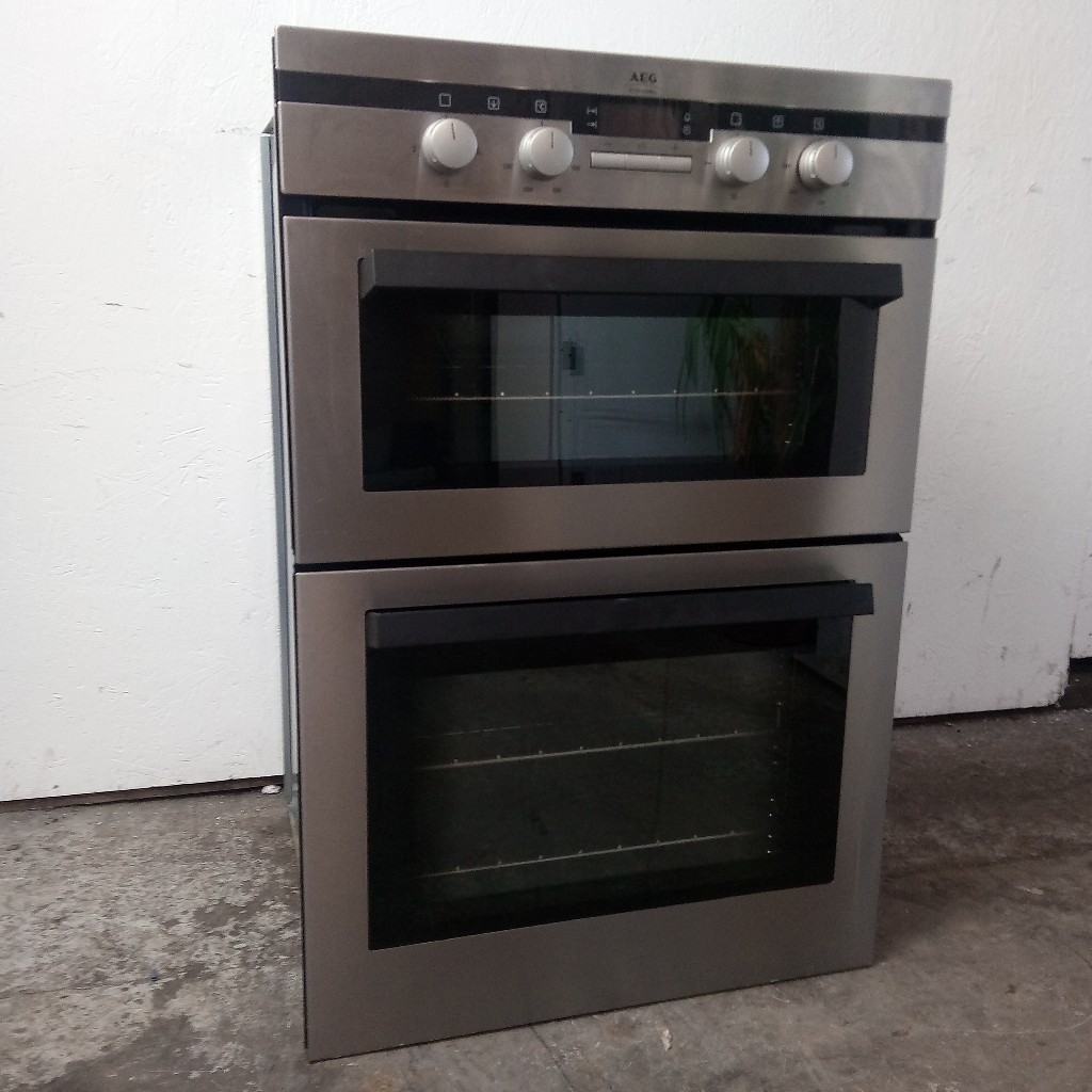 AEG BuiltIn Double Oven/Cooker Digital Display Good Condition 12 Month
