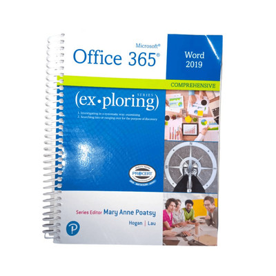 Exploring Microsoft Office Word 2019 Comprehensive Spiral Textbook