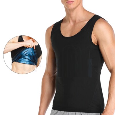 CANOTTA UOMO SWEAT SAUNA SNELLENTE TRAINING MAGLIA DIMAGRANTE SPORT PALESTRA 94 