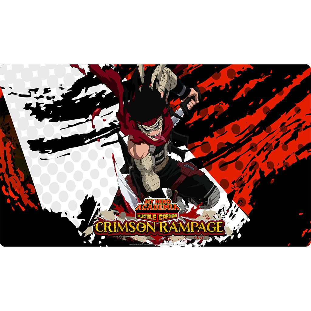 Игровой коврик Hero Killer Stain My Hero Academia Crimson Rampage CCG Jasco NEW