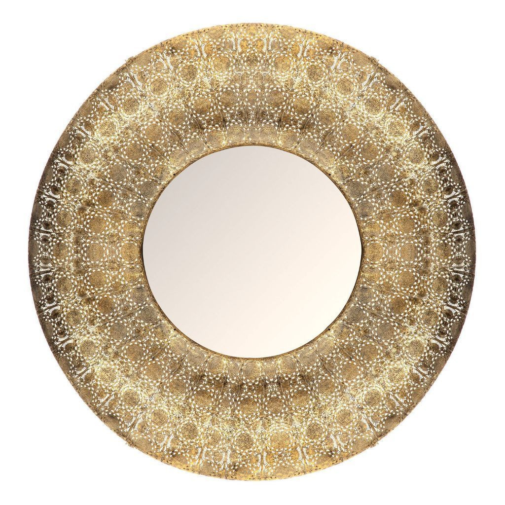 NEW Large Gold Round Moroccan mirror in Leicester, Leicestershire