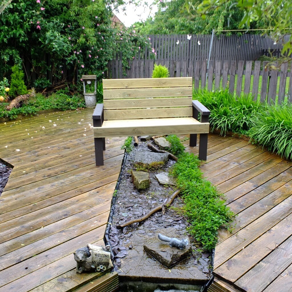 Beautiful twotone Garden bench | in Bradford, West ...
