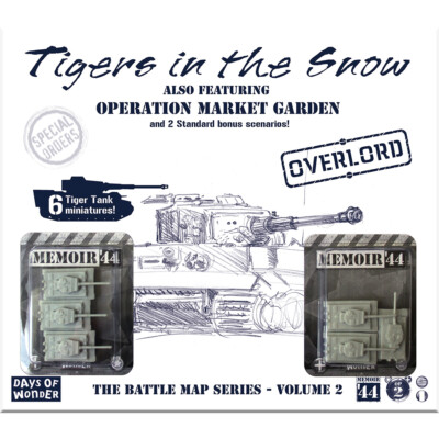 Days of Wonder Memoir 44 Tigers in the Snow Battle Map DOW 7312