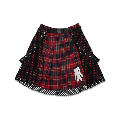 ACDC RAG Gloomy Bear Dark Pleated Japanese Goth Skirt | eBay