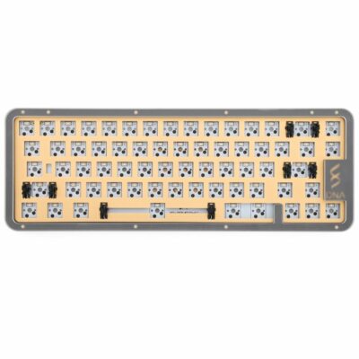 DNA65 65% KIT CUSTOM MECHANICAL KEYBOARD KIT PCB CASE HOT SWAPPABLE SWITCH