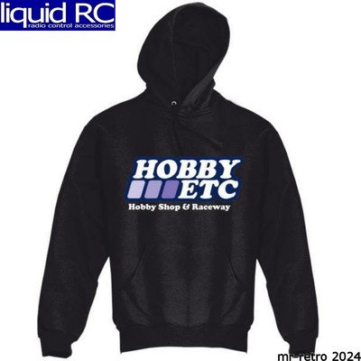 Hobby Etcetera M1111 Hoodie Adult Pull Over Medium Black