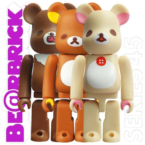 BE@RBRICK Rilakkuma コリラックマ 400% 3個セット Amazon.co.jp: コリラックマ x BE@RBRICK ベアブリック 400