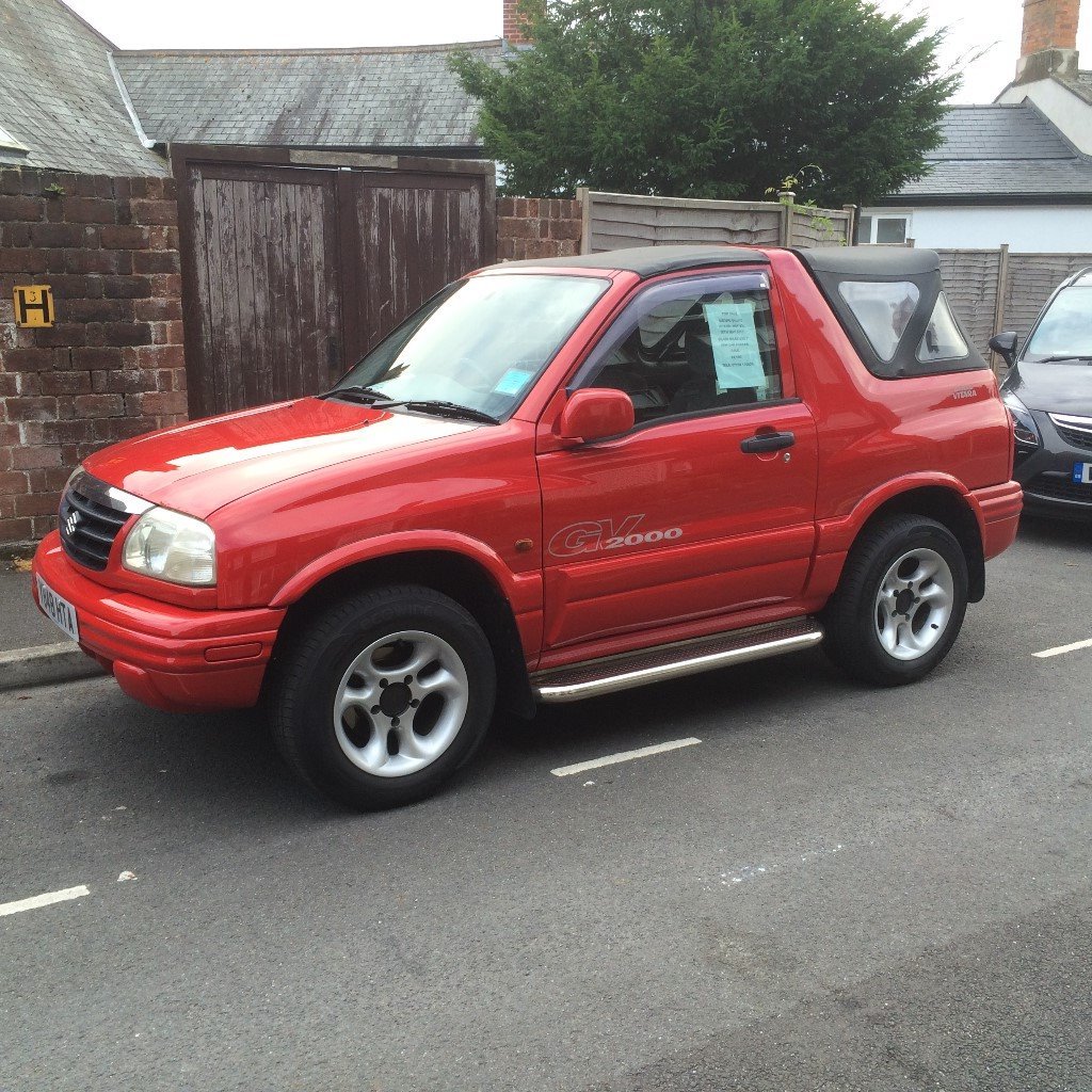 Soft top suzuki vitara