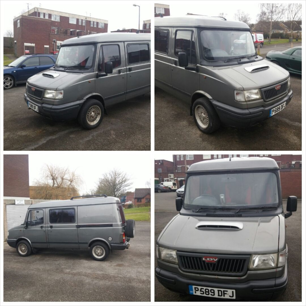 LDV PILOT CAMPER/DAY VAN turbo Diesel Engine MOT August ready to drive away  on