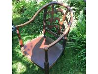 Antique nursing chair 