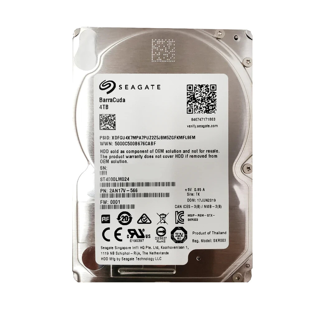 2本セットSeagate IronWolf 4TB NAS用HDD