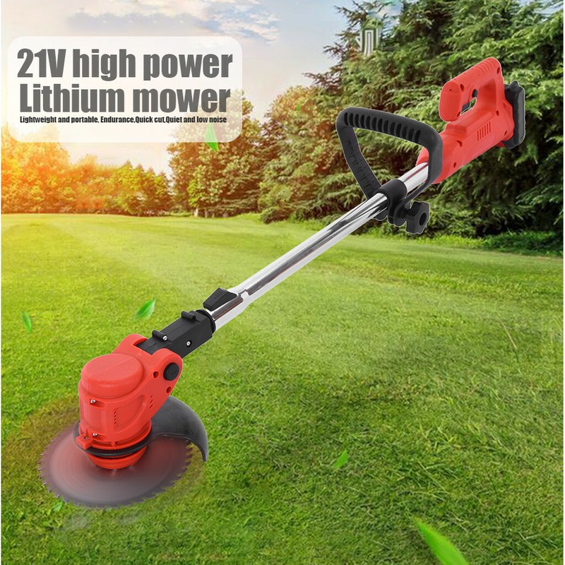 Cordless Grass Trimmer Lawn Tree Cutter Mower Weed Eater ...