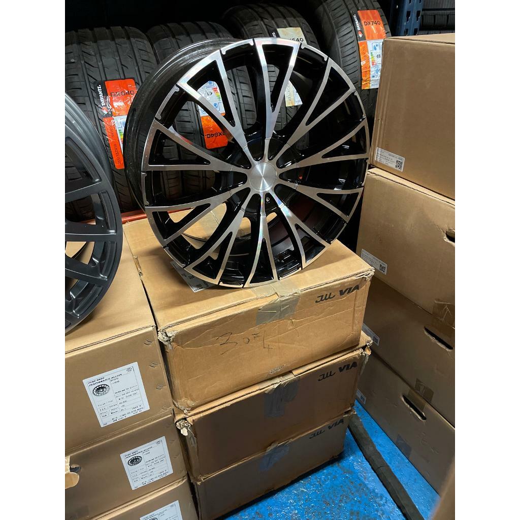 18” alloy wheels alloys rims tyres fits Ford Focus Mondeo transit