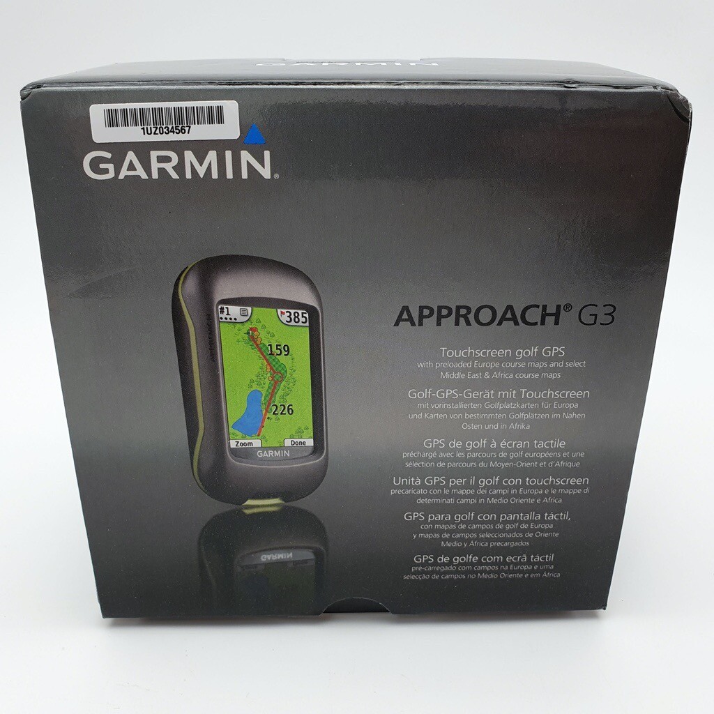 Garmin Approach G3 Handheld GPS Golf Rangefinder Touch Screen 3167
