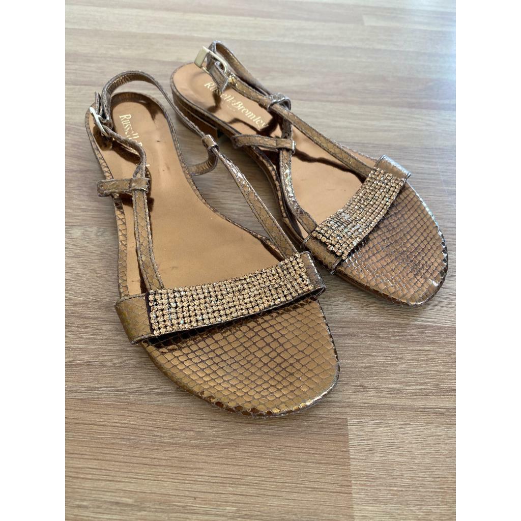 russell and bromley flat sandals