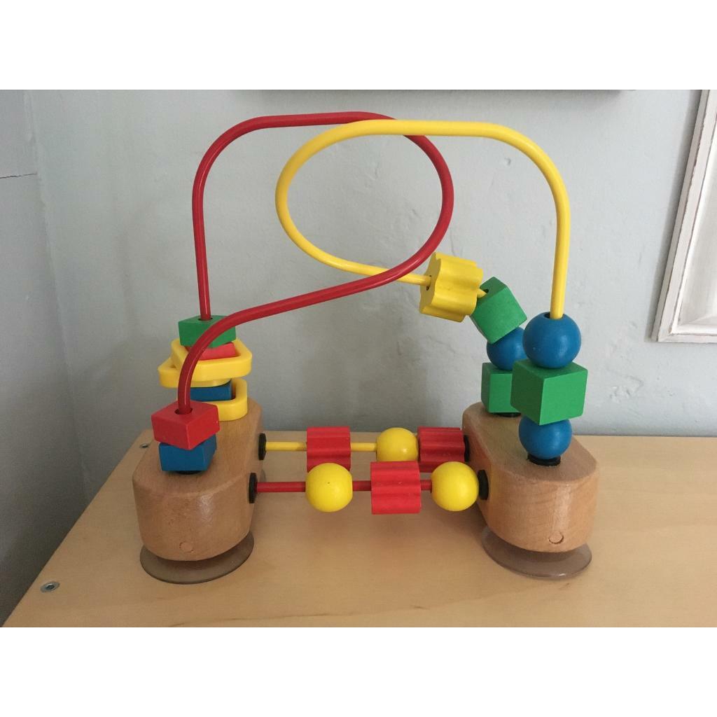 melissa and doug wooden bead maze