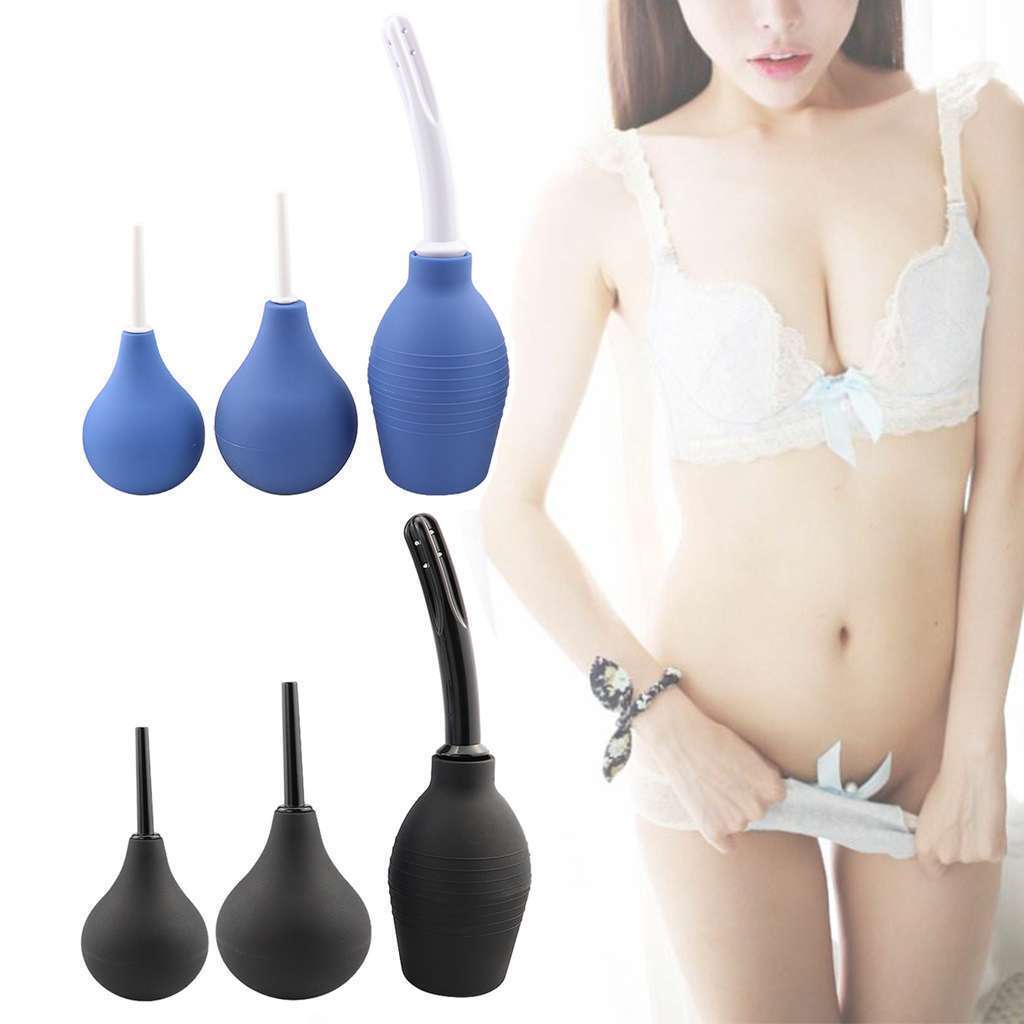 310ml Anal Vaginal Bulb Douche Colonic Irrigation Rubber Enema Bag Cleaner kit