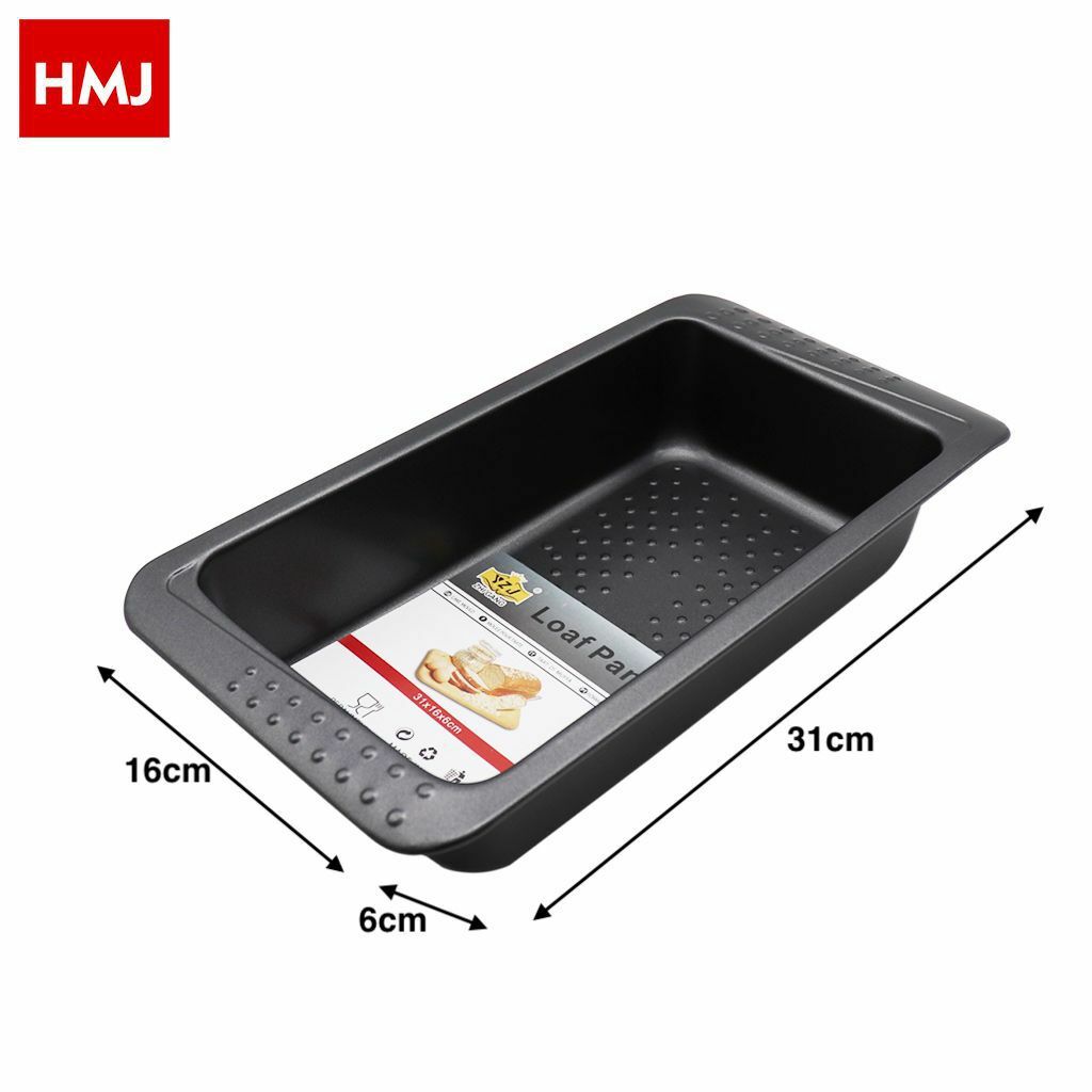 Stampo Teglia Tortiera Per Dolce Pane Torta Antiaderente Rettangolare 24251 hmj