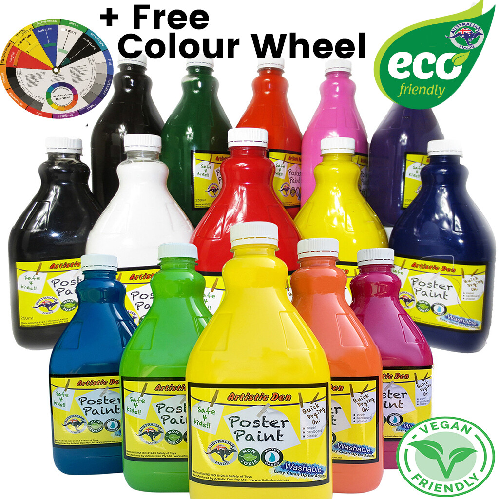 Washable Kids Paint Set Bulk Kids Eco Washable Children Paints 2L
