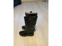 zara kids black boots