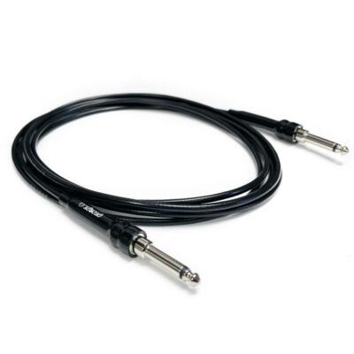 George L's .155 10 Foot Instrument Straight Guitar Cable - Black