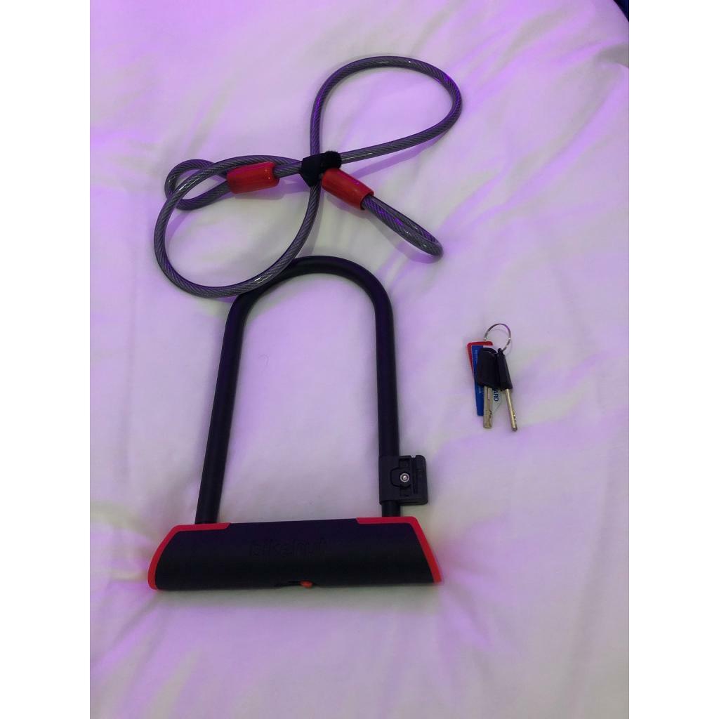 bikehut d lock and loop cable
