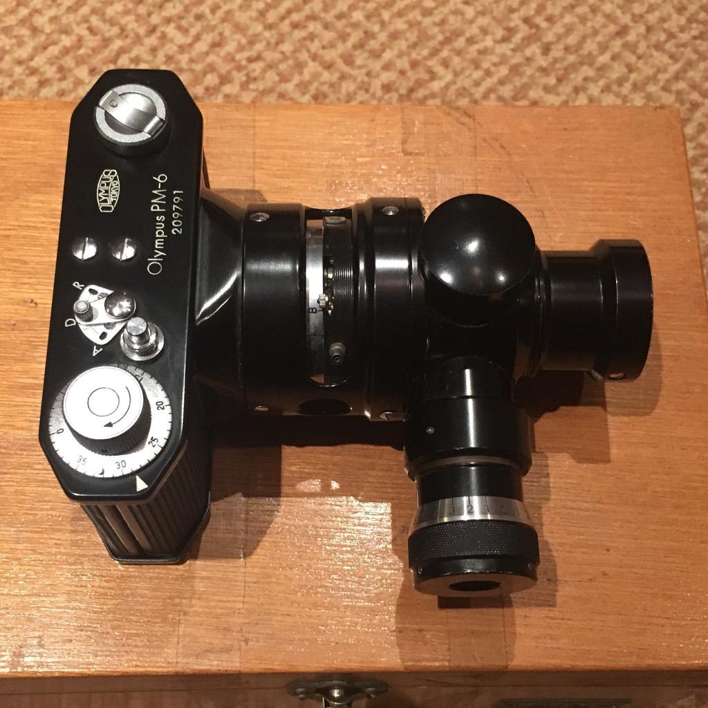Olympus PM6 microscope camera. 35mm film in Poringland, Norfolk Gumtree