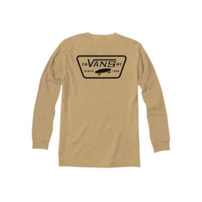 

Футболка Vans -#39;-#39;Full Patch Back-#39;-#39; с длинным рукавом (Taos Taupe/Black)