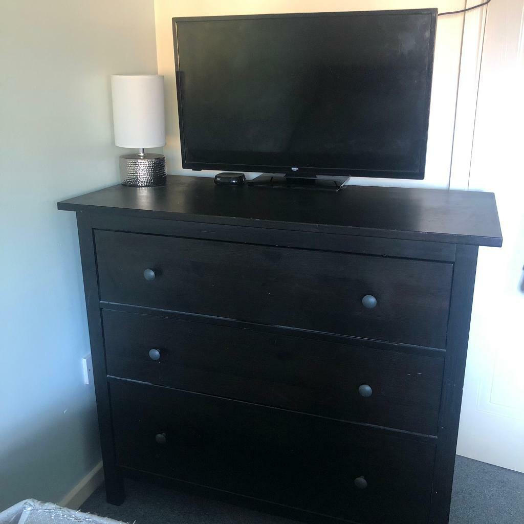 Ikea Hemnes Chest Of Drawers In Brown Black In Stourbridge West
