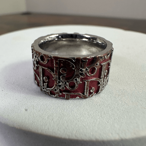 Christian Dior Vintage Trotter Ring Size 6 Red | eBay
