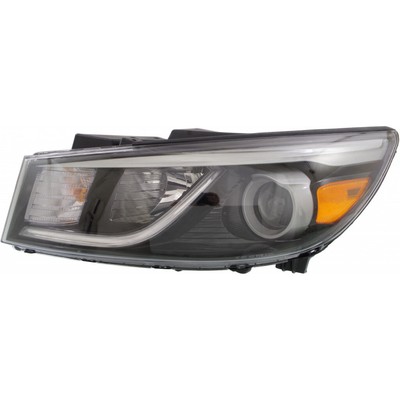 For Kia Sedona Headlight Assembly 2015 16 17 2018 Driver Side Halogen CAPA