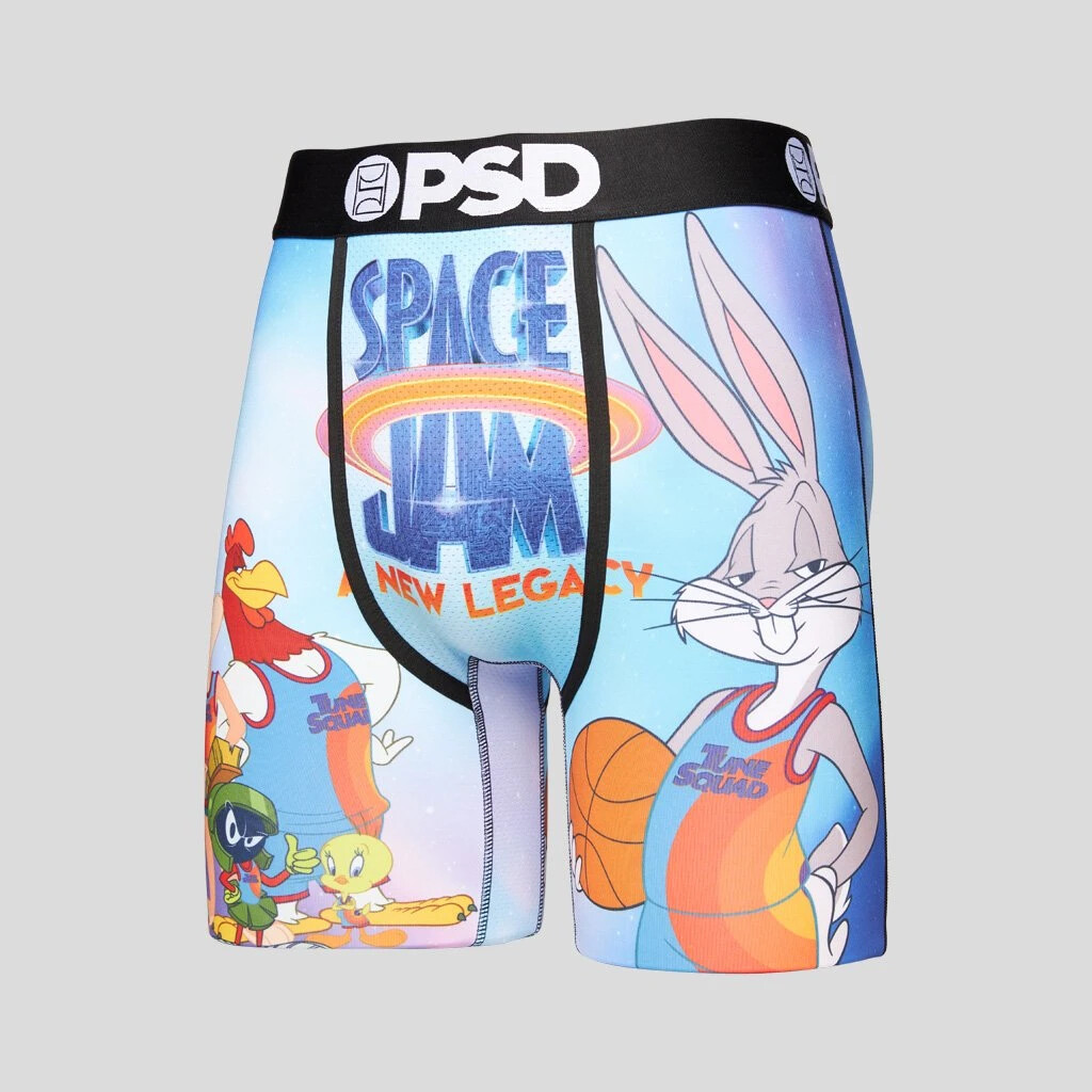 【PLASMA SPHERE】BOXER SHORTS PSD Mens Boxer Briefs Space Jam 2 Tune Galaxy Size 2XL (44
