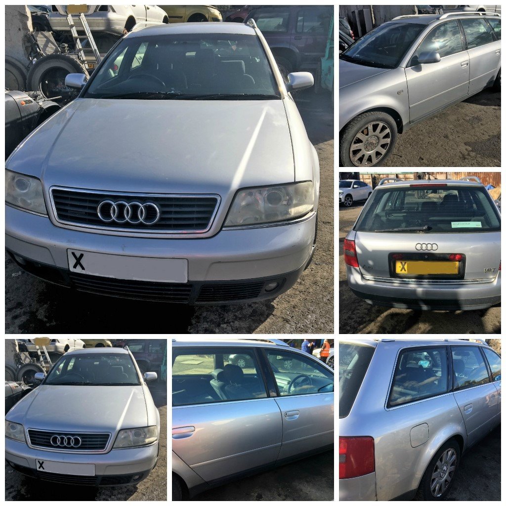 Audi A6 T Quattro Estate 2000 1.8 Petrol Manual Silver (Front Bumper) All  Parts