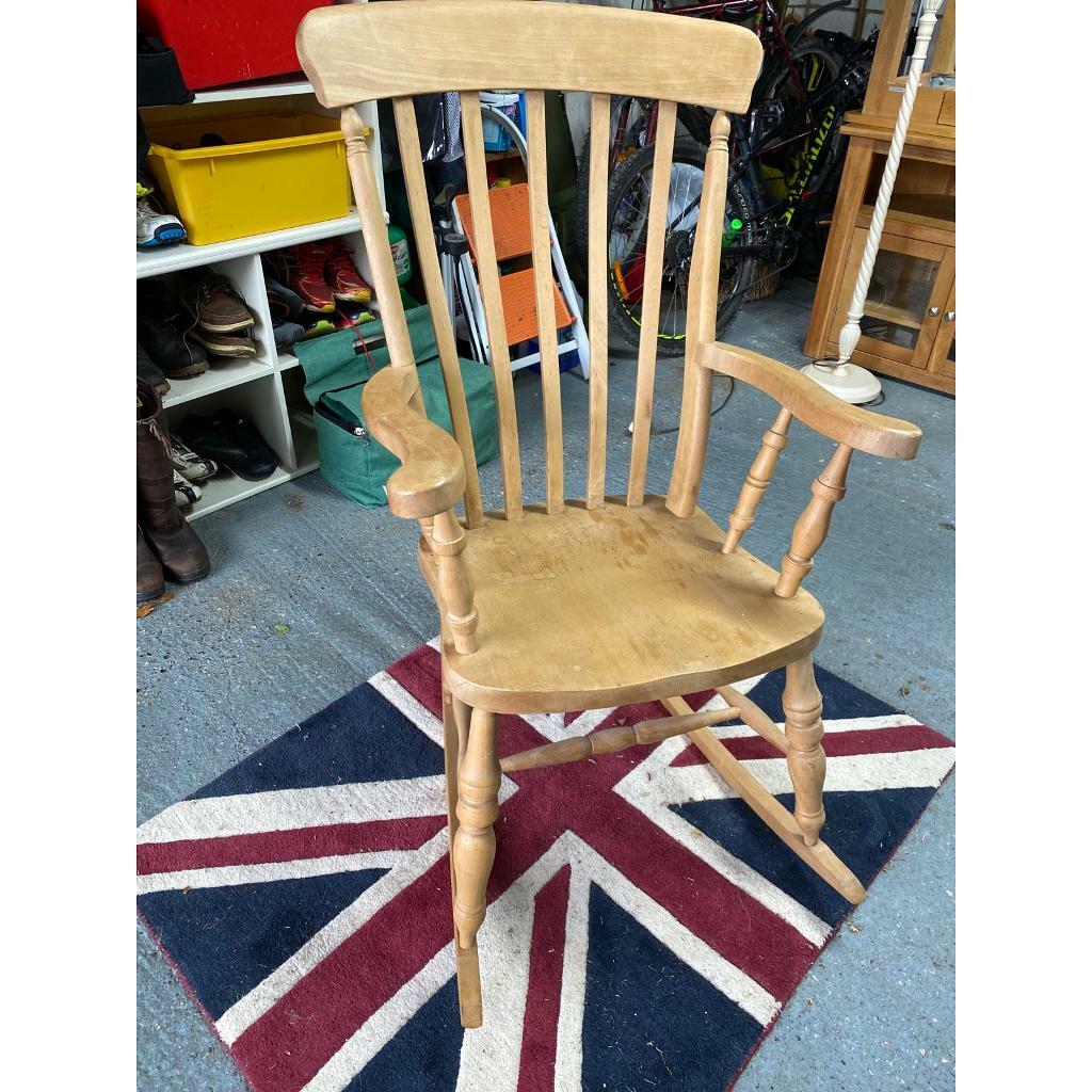 Wooden Traditional Rocking Chair in Wimborne, Dorset Gumtree