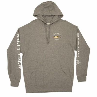 

Пуловер Salty Crew Ahi Mount (металлический вереск) Толстовка с капюшоном, Gunmetal heather