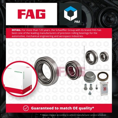 Wheel Bearing Kit 713667360 FAG 05252823 0009809302 0029801902 0029802002 New
