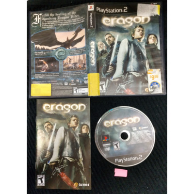 Eragon - Playstation 2 (PS2) - G-GBI Disc Complete, CIB, Manual included..