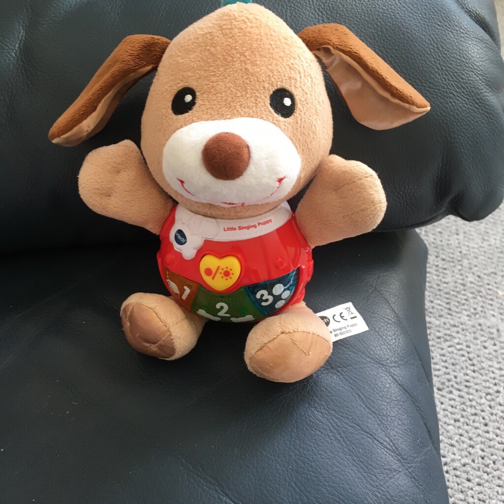 Vtech singing/talking puppy | in 